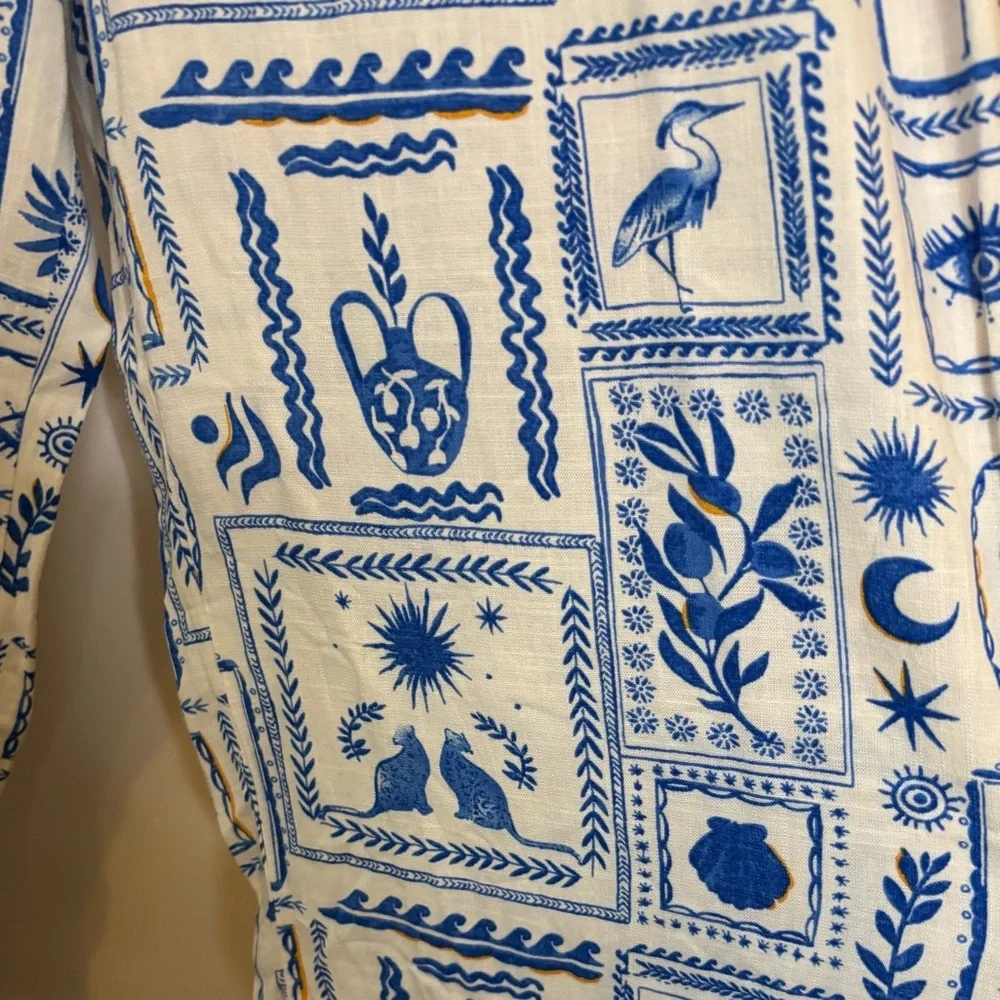 Sincerely Jules Beachy Tarot Card Style Wide Leg Pants - Picture 9 of 10